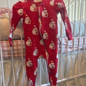 Red Santa Girl’s Onsie